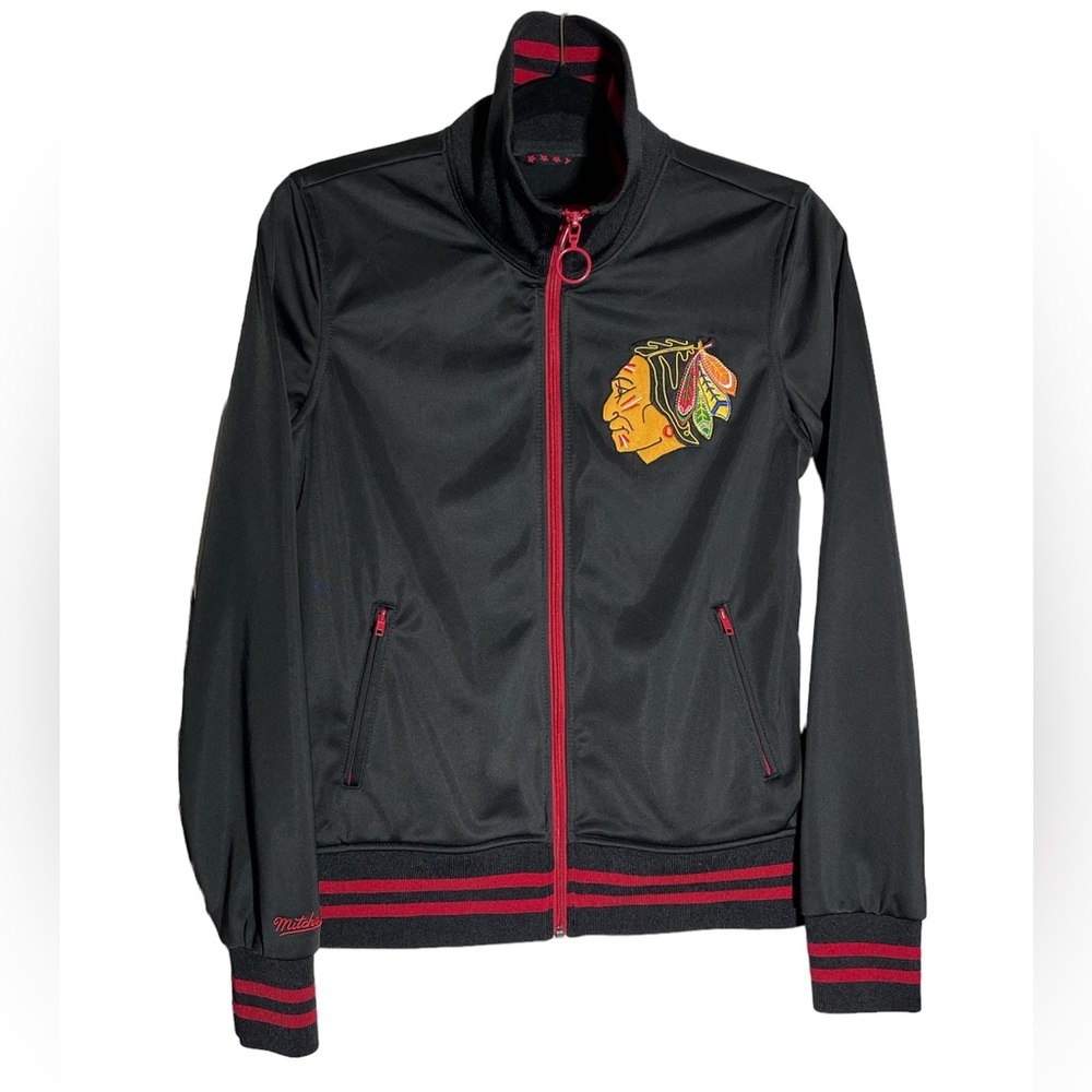 Mitchell & Ness chicago blackhawks jacket Size Medium